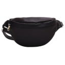 Dámska ledvinka z PU kože v tvare polmesiaca Hlavný oddiel na zips Široký nastaviteľný popruh Cez pás aj crossbody 27 x 13 x 7 cm 2