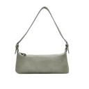 Dámská malá kabelka pod rameno 28 x 12 x 7 cm Z umělé PU kůže se zrnitou strukturou Krátké ucho s kovovými přezkami Podlouhlý tvar 11