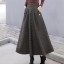 Dámská midi sukně s kapsami A2881 6
