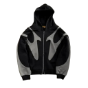 Dámská mikina na zip s kapucí Jednoduchý vzor Moderní mikina z měkkého polyesteru Pohodlný volnočasový styl v různých barvách 6 Dámská mikina na zip s kapucí Jednoduchý vzor Moderní mikina z měkkého polyesteru Pohodlný volnočasový styl v různých barvách 6