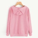 Dámská mikina s kočičíma ušima na kapuci Potisk I'm a cat Klokaní kapsa Stahovací šňůrka Dlouhý rukáv Žebrované lemy Bavlna a polyester 12