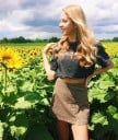 Dámská mini sukně s rozparkem vpředu Přiléhavý střih Hnědý vzor kohoutí stopa s červenými a tmavě modrými linkami Polyester 5