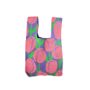 Dámská pletená kabelka s květinovým vzorem tulipánů 20x35 cm polyester s bavlněnou podšívkou taška na každodenní nošení 1