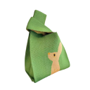 Dámská pletená kabelka s podšívkou 20x35 cm polyester bavlna kabelka do ruky na každodenní nošení a přenášení věcí 3