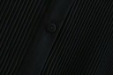 Dámská plisovaná halenka s dlouhým nabíraným rukávem Stojáček Zapínání na knoflíky Klasický volnější střih Příjemný materiál polyamid 5