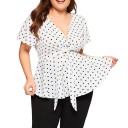 Dámska plus size blúzka 4