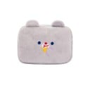 Dámska plyšová peňaženka so zvieracou tvárou a ušami Vyšitý motív Mäkky hladký povrch Bavlna a polyester 18 x 12 x 5 cm 4