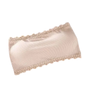 Damska podprsenka bandeau z koronkowym wykończeniem uniwersalny rozmiar nylon elastan do codziennego noszenia pod odzieżą 4