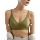 Dámská podprsenka bez zadního zapínání s tenkými ramínky elastan nylon pro otevřená záda a letní oblečení 5