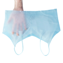 Dámska podprsenka bezešvá s tenkými ramienkami a perforovanými košíčkami nylon elastan bez kostic pre každodenné nosenie 6