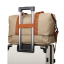 Damska podróżna torba sportowa Oxford 48 x 28 x 24 cm Wodoodporna kieszeń Pasek na ramię Ucha do ręki Pasy do jogi Uchwyt do walizki 5