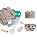 Dámská polstrovaná taška přes rameno crossbody kabelka 31 x 25 x 12 cm 9,3 l polyester s pouzdrem na notebook 13,1 palce do školy i práce 10