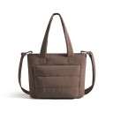 Dámská polstrovaná taška přes rameno crossbody kabelka 31 x 25 x 12 cm 9,3 l polyester s pouzdrem na notebook 13,1 palce do školy i práce 2