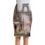 Dámská pouzdrová sukně s potiskem A1931 5