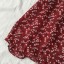 Damska spódnica midi z kwiatowym wzorem G121 5