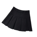Damska spódniczka mini plisowana w stylu vintage Krótka spódnica plisowana w stylu retro Stylowy szkolny look Elegancka spódnica na lato i jesień 4