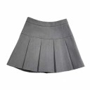 Damska spódniczka mini plisowana w stylu vintage Krótka spódnica plisowana w stylu retro Stylowy szkolny look Elegancka spódnica na lato i jesień 5