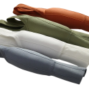 Dámská sportovní podprsenka s širokými ramínky a žebrovaným vzorem univerzální velikost bavlna pro fitness cvičení a běžné nošení 12