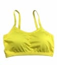 Damska sportowa biustonosz do biegania z paskami na plecach Cienkie ramiączka Nylon i spandex Uniwersalny rozmiar klatka piersiowa 68 7