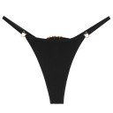 Dámská tanga se srdíčky z kamínků na zadním pásku sexy spodní prádlo s minimálním zadním dílem na každodenní nošení 2
