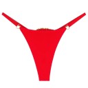 Dámská tanga se srdíčky z kamínků na zadním pásku sexy spodní prádlo s minimálním zadním dílem na každodenní nošení 4