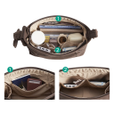 Dámská taška přes rameno Crossbody i do podpáží s nastavitelným popruhem 33,5 x 25 x 13,5 cm Voděodolný polyester Na cestování a dojíždění 6