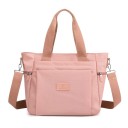 Damska torebka do ręki i na ramię Torba z nylonu i poliestru z odpinanym paskiem Przednia kieszeń Wymiary 30 x 27 x 16 cm 3