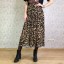 Dámska voľná sukňa s leopardím vzorom 3