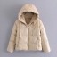 Dámska zimná bunda z umelej kože P1794 6