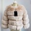 Dámska zimná bunda z umelej kožušiny 10