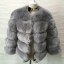 Dámska zimná bunda z umelej kožušiny 8