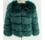 Dámska zimná bunda z umelej kožušiny 17