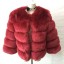 Dámska zimná bunda z umelej kožušiny 11