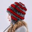Dámska zimná pletená čiapka A3190 1