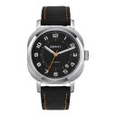 Dámské automatické hodinky Berny Minimalistické s datem Vodotěsné 50 m 38 mm Nerezová ocel Safírové sklo Plátěný řemínek Na každý den 15
