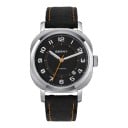 Dámske automatické hodinky Berny Minimalistické s dátumom Vodotesné 50 m 38 mm Nerezová oceľ Safírové sklo Plátený remienok Na každý 15