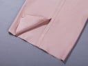Dámské bandážové šaty s rolákem bez rukávů Přiléhavý pouzdrový střih Délka ke kolenům Zip a rozparek vzadu Polyester se spandexem 8