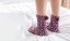 Dámske bavlnené ponožky s brmbolcami 5