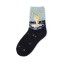 Dámské bavlněné ponožky s výšivkami 11