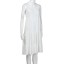 Dámske biele plážové šaty 4