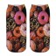 Dámske členkové ponožky - Donuty 6