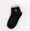 Dámske členkové ponožky s mačičkou A663 1