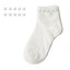 Dámske členkové ponožky s perlami A670 14