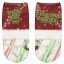 Dámske členkové ponožky - vianočný motív 11
