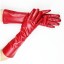 Dámské dlouhé kožené rukavice J3192 5