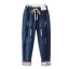 Dámske džínsy s gumou v páse A175 5