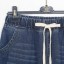 Dámske džínsy s gumou v páse nadmerné veľkosti 2