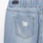 Dámske džínsy s gumou v páse nadmerné veľkosti 3