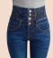 Dámske džínsy s vysokým pásom J1699 9