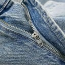 Dámske džíny jednofarebné Roztrhaný dizajn Kapsy Polyester Moderné ripped nohavice Trendy street štýl na každodenné nosenie 4